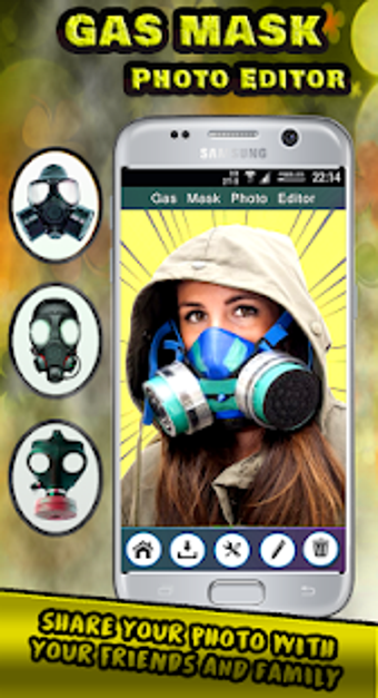 Imagen 0 para Gas Mask Photo Editor