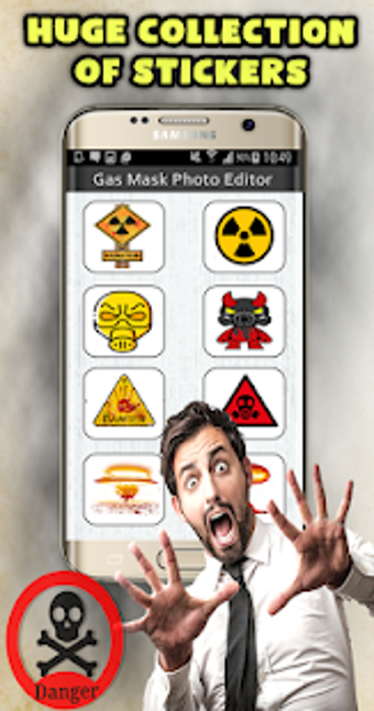Imagen 1 para Gas Mask Photo Editor