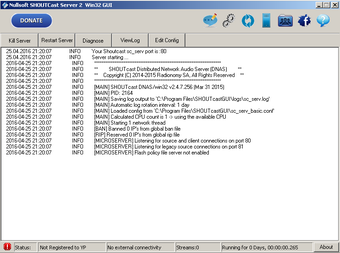 Image 0 for Shoutcast GUI