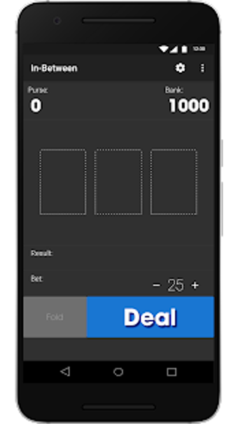 Image 1 for In-Between Card Game