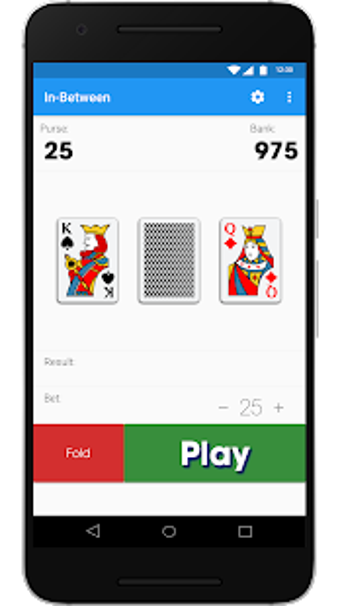 Image 0 for In-Between Card Game