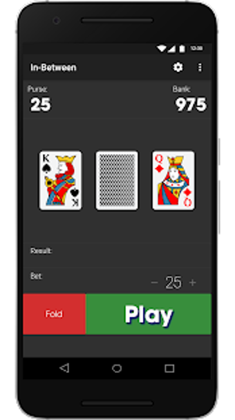 Image 2 for In-Between Card Game