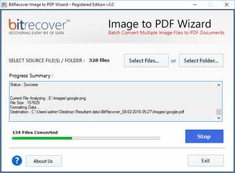 Image 0 for BitRecover Image to PDF W…