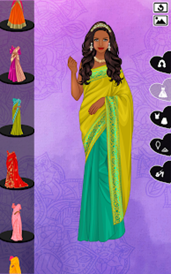 Image 1 for Indian Sari dress up