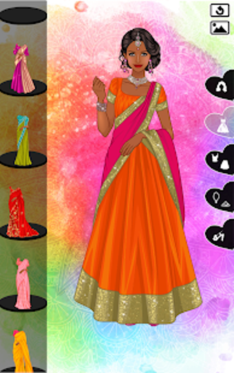 Image 0 for Indian Sari dress up
