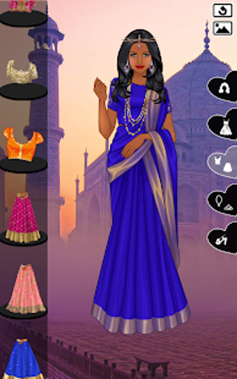 Image 3 for Indian Sari dress up