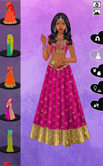 Image 2 for Indian Sari dress up