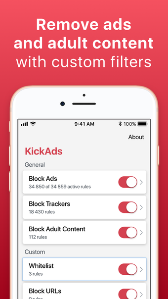 Image 2 for KickAds - Adblock Advance…