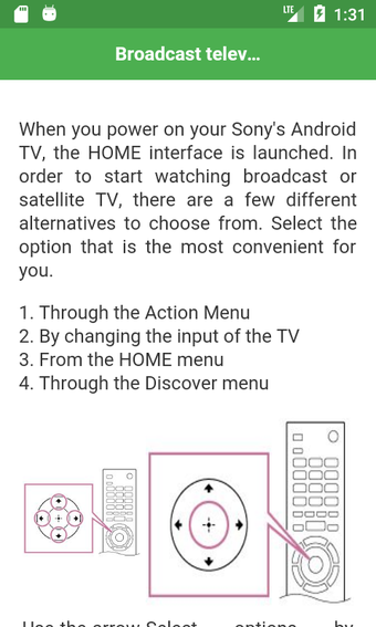 Imagen 1 para Guide for Sony Android TV