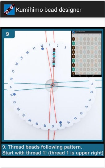 Image 1 for Kumihimo bead designer