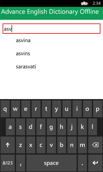 Image 0 for Advance English Dictionar…