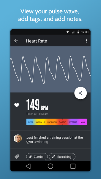 Imagen 1 para Instant Heart Rate: HR Mo…