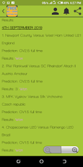 Image 3 for FREE 50+ ODDS BETTING TIP…