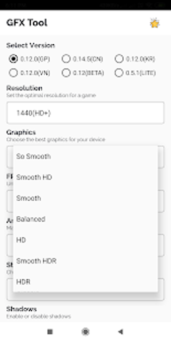 Image 1 for GFX Tool Pro For PUBG
