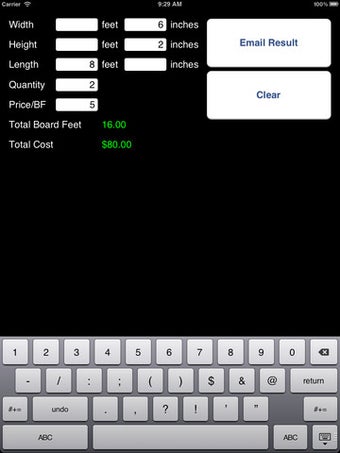 Imagen 0 para Board Feet Calculator for…