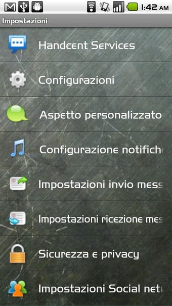 Image 0 for Handcent SMS Italian Lang…