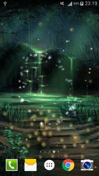 Imagen 2 para Fireflies Live Wallpaper …