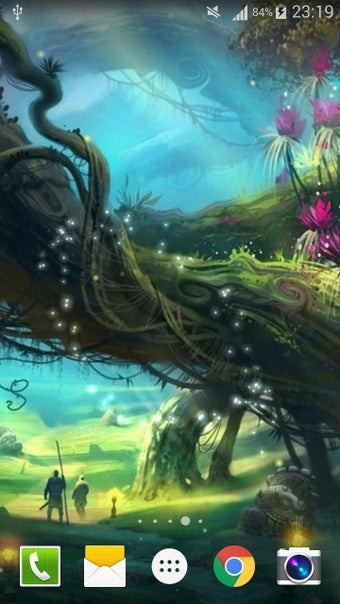 Imagen 1 para Fireflies Live Wallpaper …
