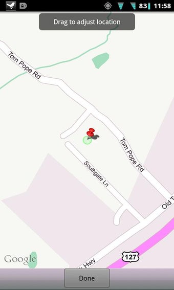 Imagen 1 para Handcent Location Plugin