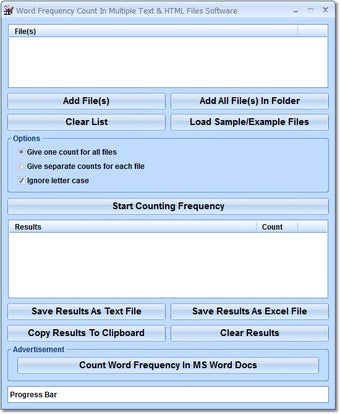 Image 0 for Word Frequency Count In M…