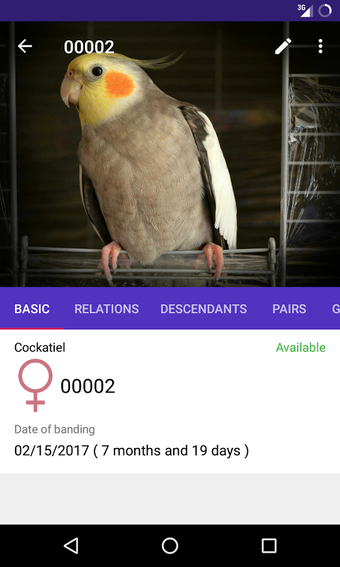 Imagen 3 para My Birds - Aviary Manager