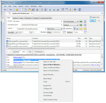 Imagen 1 para FileLocator Pro (64-bit)