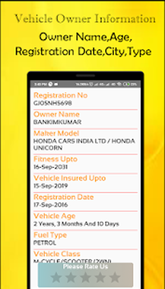 Imagen 0 para RTO Vehicle Information- …