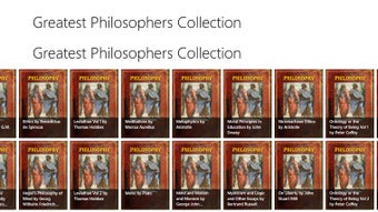 Image 0 for Greatest Philosophers Col…