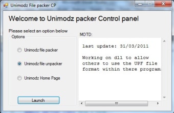 Image 0 for Unimodz File Packer