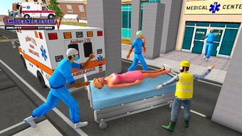 Imagen 2 para City Ambulance Rescue Sim…