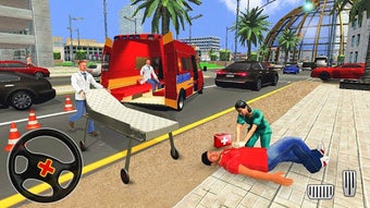 Imagen 2 para City Ambulance Rescue Sim…