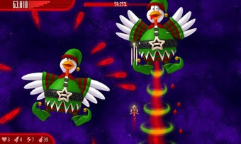 Imagen 1 para Chicken Invaders 4 Xmas