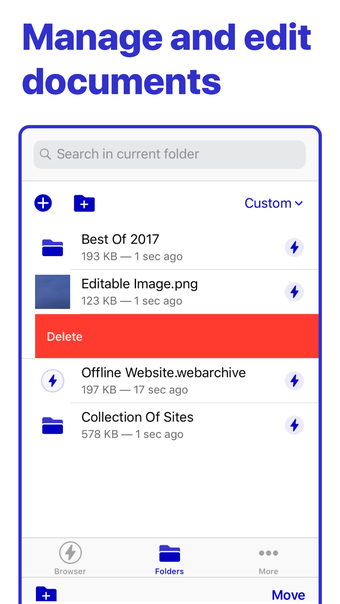 Image 2 for Bolt Browser and Document…