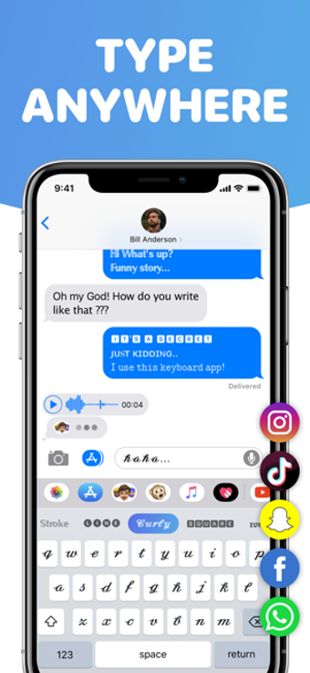 Image 2 for Fonts for Instagram Keybo…