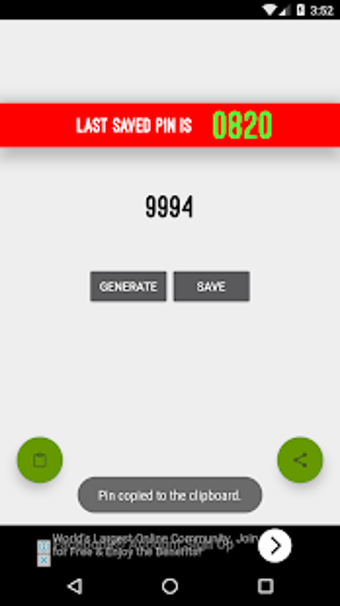 Image 0 for Pin Generator