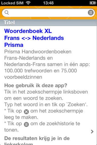 Image 0 for Woordenboek XL Frans <-->…