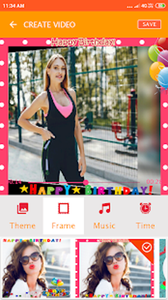 Image 2 for Birthday video maker Mala…
