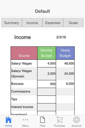 Image 0 for Home Budget Ledger
