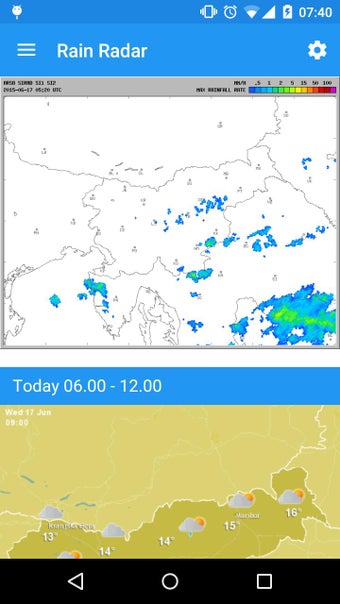 Imagen 0 para Rain Radar