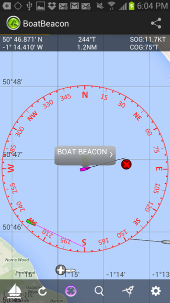 Imagen 2 para Boat Beacon - AIS Navigat…