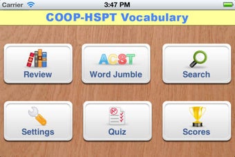 Image 0 for COOP HSPT Vocabulary Verb…