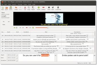 Image 1 for Gnome Subtitles for Debia…