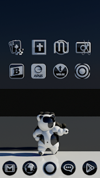 Imagen 3 para MONOO Black & White Icon …