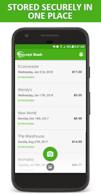 Image 0 for Receipt Stash: Receipt Ma…