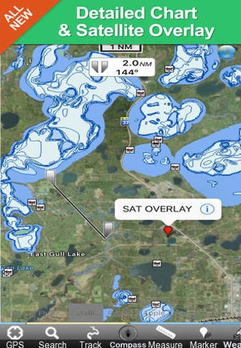 Image 0 for Minnesota lakes HD GPS na…