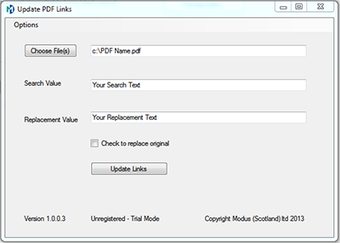 Image 0 for PDF Hyperlink Updater