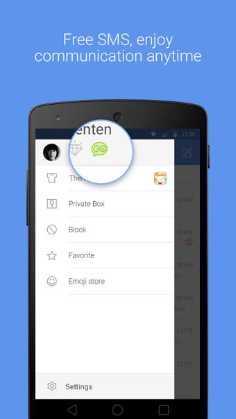 Image 1 for GO SMS PRO EMOJI PLUGIN