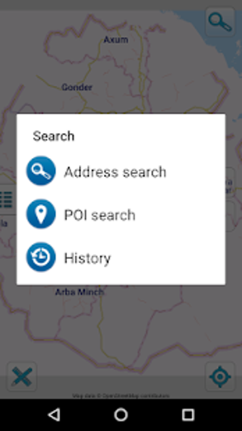 Imagen 1 para Map of Ethiopia offline