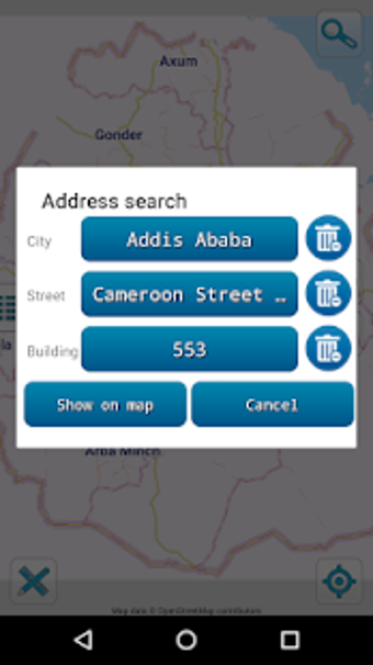 Imagen 0 para Map of Ethiopia offline