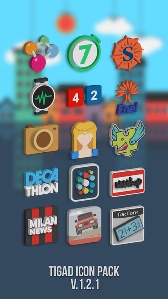 Imagen 1 para Tigad Pro Icon Pack